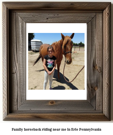 family horseback riding near me in Erie, Pennsylvania